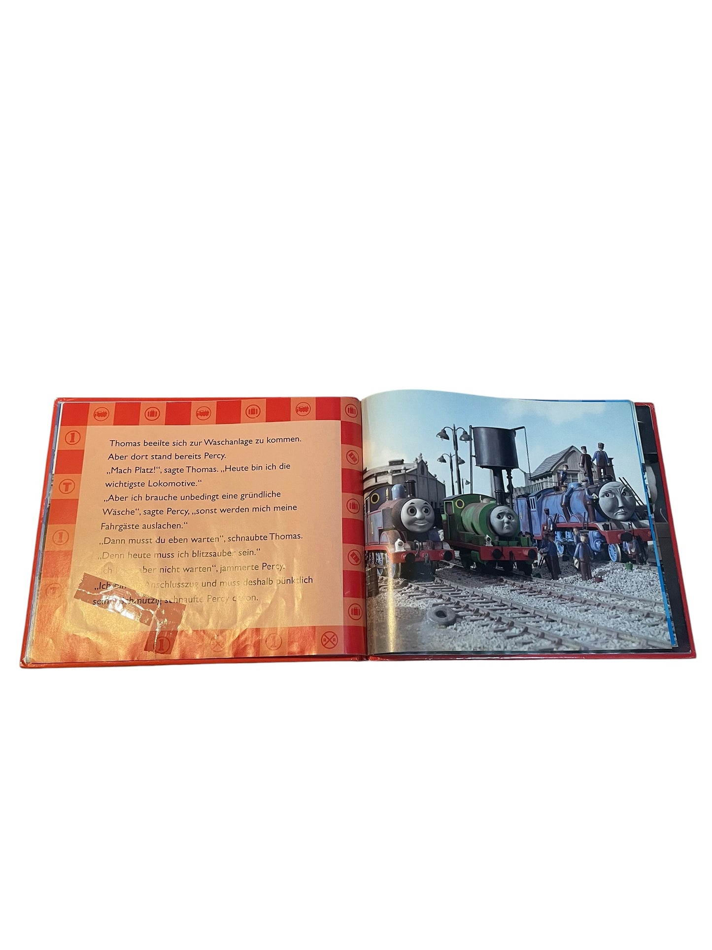 „THOMAS & SEINE FREUNDE“ - GESCHICHTENBUCH NR. 1 „THOMAS, PERCY UND DAS SELTSAME QUIEKEN“ (2003) - GEBRAUCHT