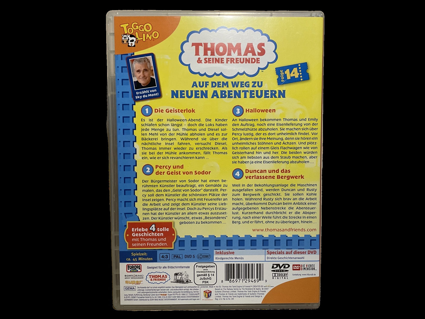 "Thomas & seine Freunde" - Europa-DVD Nr. 14 "DIE GEISTERLOK" (2007)