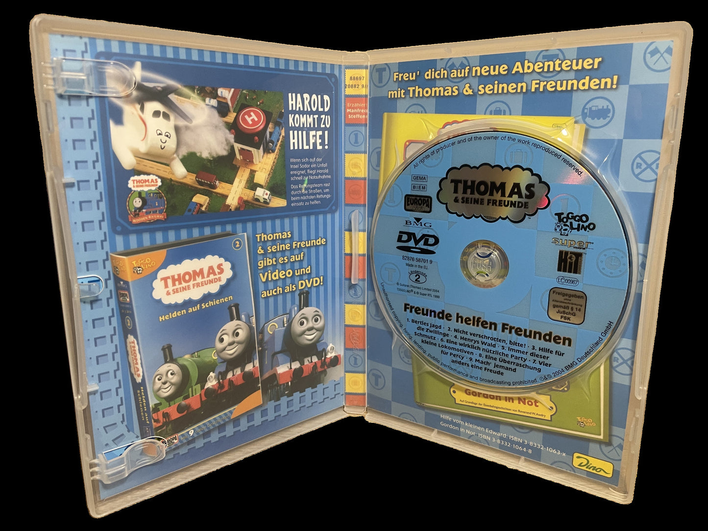 "Thomas & seine Freunde" - Europa-DVD Nr. 1 "FREUNDE HELFEN FREUNDEN" (2004)