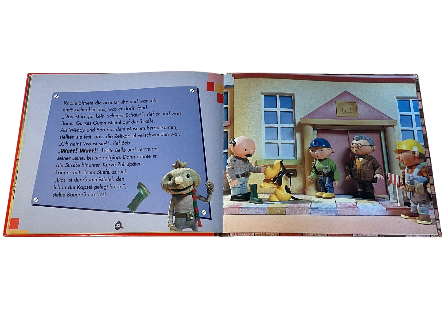 "BOB DER BAUMEISTER" - GESCHICHTENBUCH NR. 4 "BELLO, DER HELD" (2002) - GEBRAUCHT