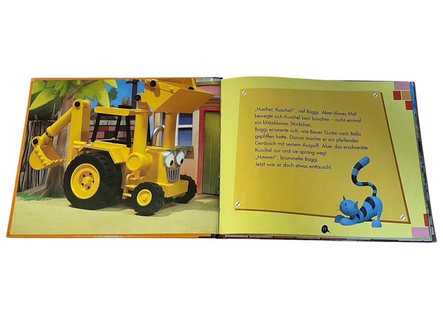 "BOB DER BAUMEISTER" - GESCHICHTENBUCH NR. 10 "KUSCHELS GROSSER TAG" (2003) - GEBRAUCHT