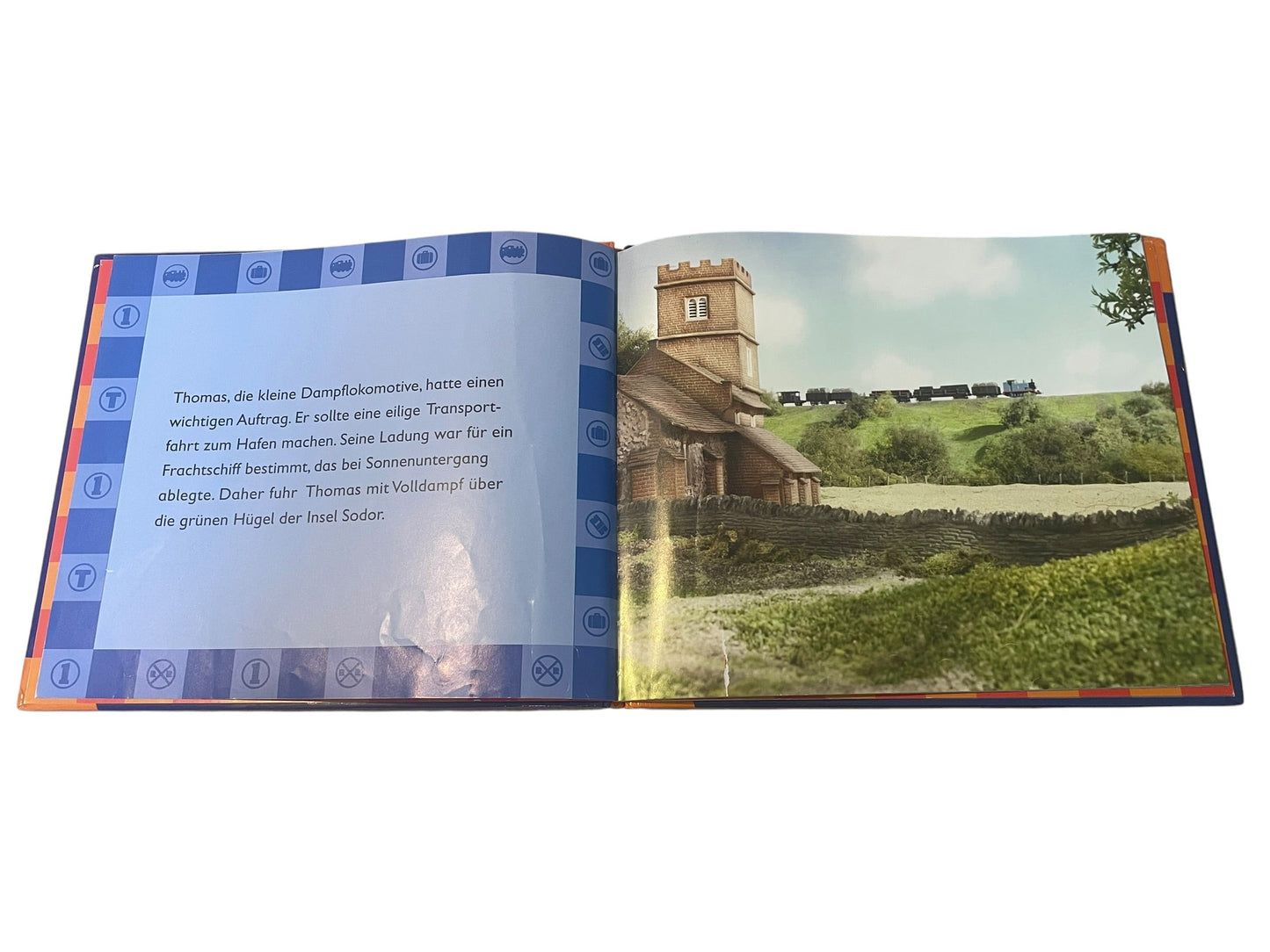 "THOMAS & SEINE FREUNDE" - GESCHICHTENBUCH NR. 9 "GLÜCK IM UNGLÜCK" (2005) - GEBRAUCHT