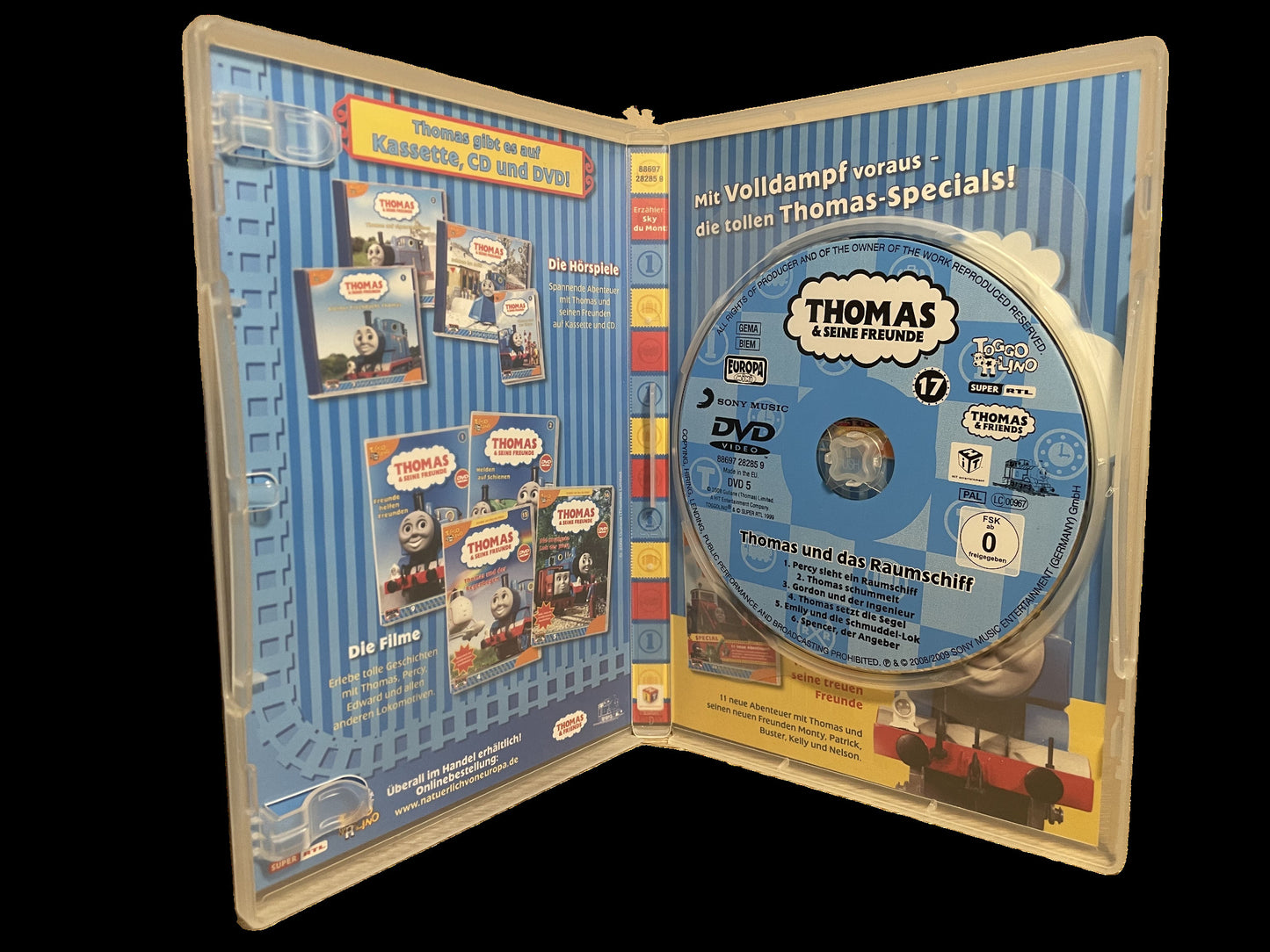 "Thomas & seine Freunde" - Europa-DVD Nr. 17 "THOMAS UND DAS RAUMSCHIFF" (2008)