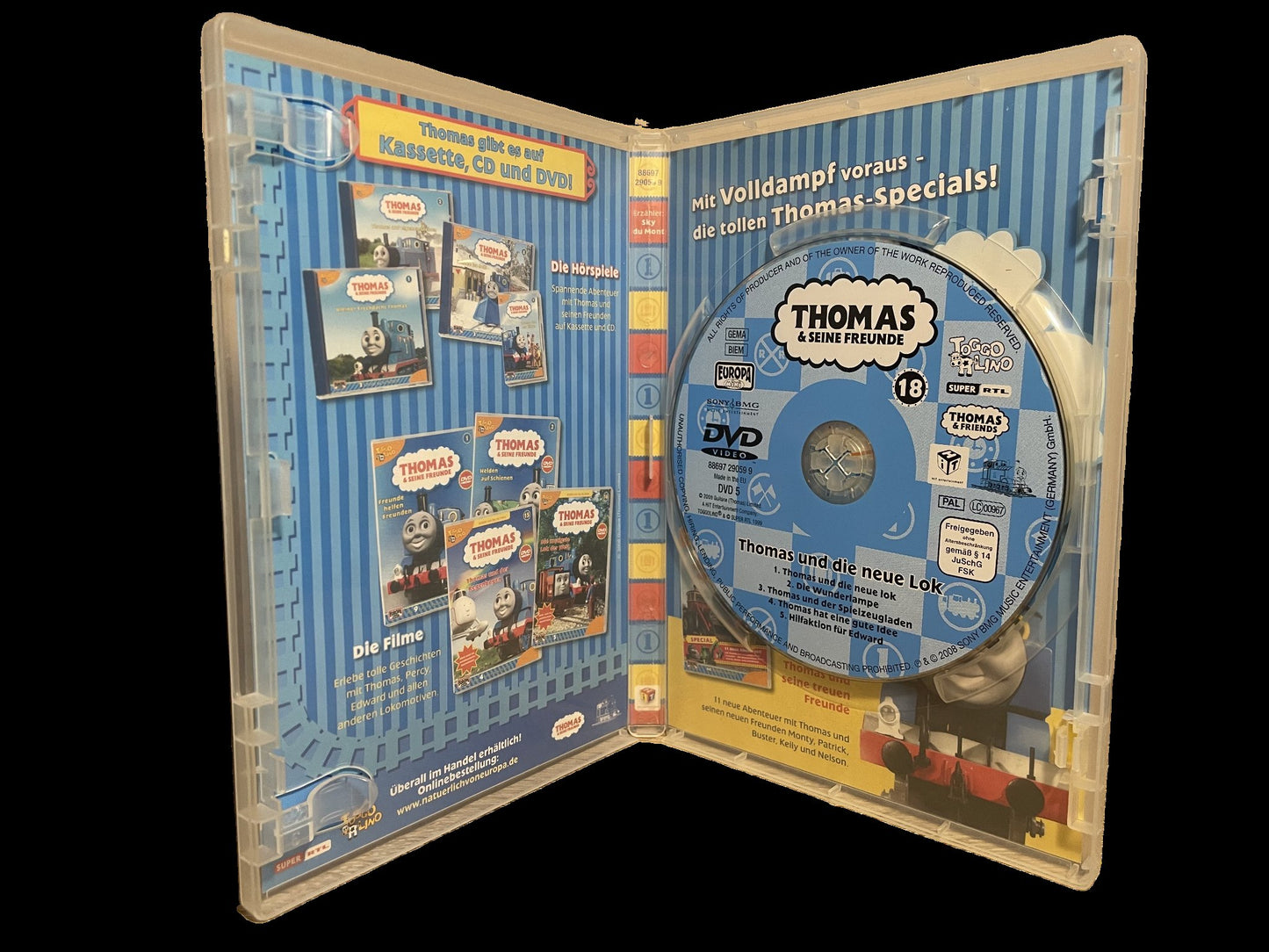 "Thomas & seine Freunde" - Europa-DVD Nr. 18 "THOMAS UND DIE NEUE LOK" (2008)