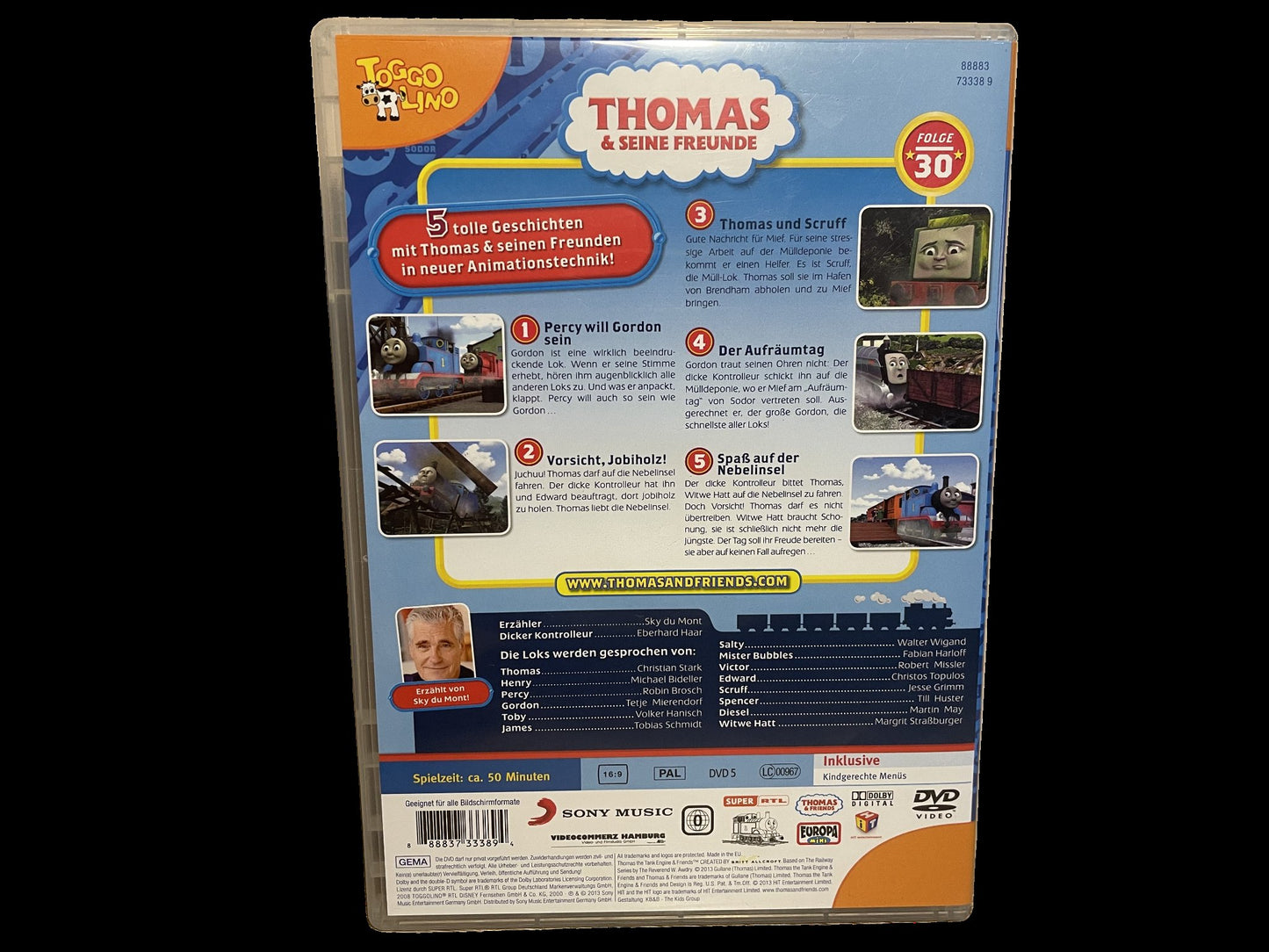 "Thomas & seine Freunde" - Europa-DVD Nr. 30 "VORSICHT, JOBIHOLZ!" (2013)