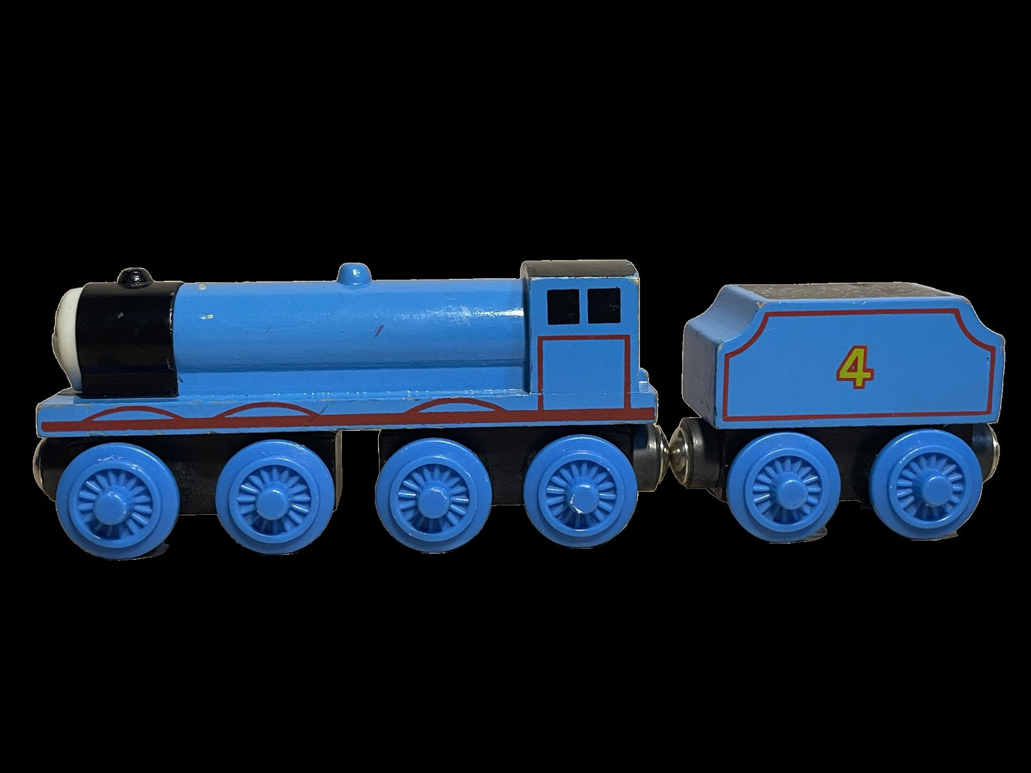 "Thomas & seine Freunde" - Holzeisenbahn "GORDON" (1996) - Leicht bespielt