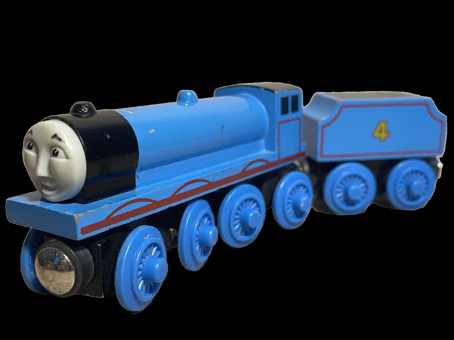 "Thomas & seine Freunde" - Holzeisenbahn "GORDON" (1996) - Leicht bespielt