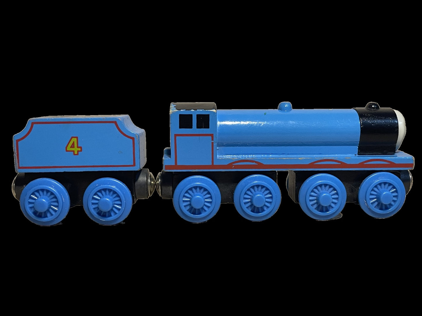 "Thomas & seine Freunde" - Holzeisenbahn "GORDON" (1996) - Leicht bespielt
