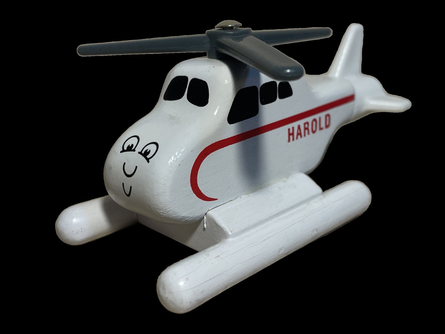 "Thomas & seine Freunde" - Holzeisenbahn "HAROLD, DER HUBSCHRAUBER" (1996) - Neuwertig