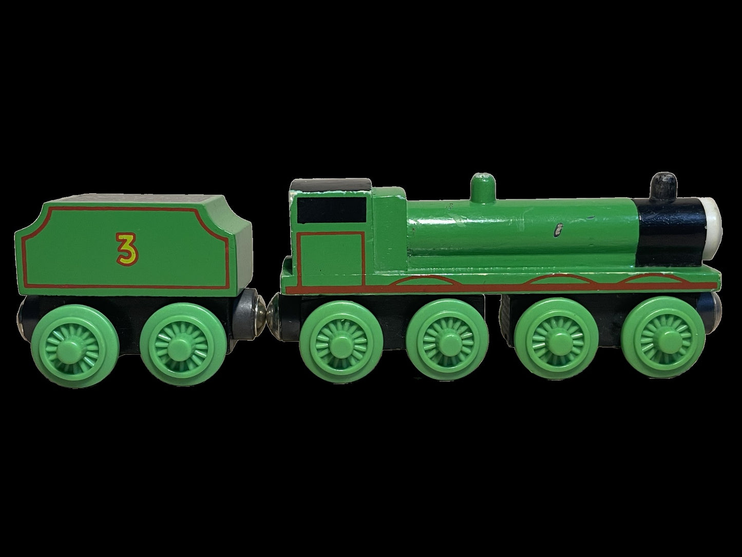 "Thomas & seine Freunde" - Holzeisenbahn "HENRY" (1996) - Leicht bespielt