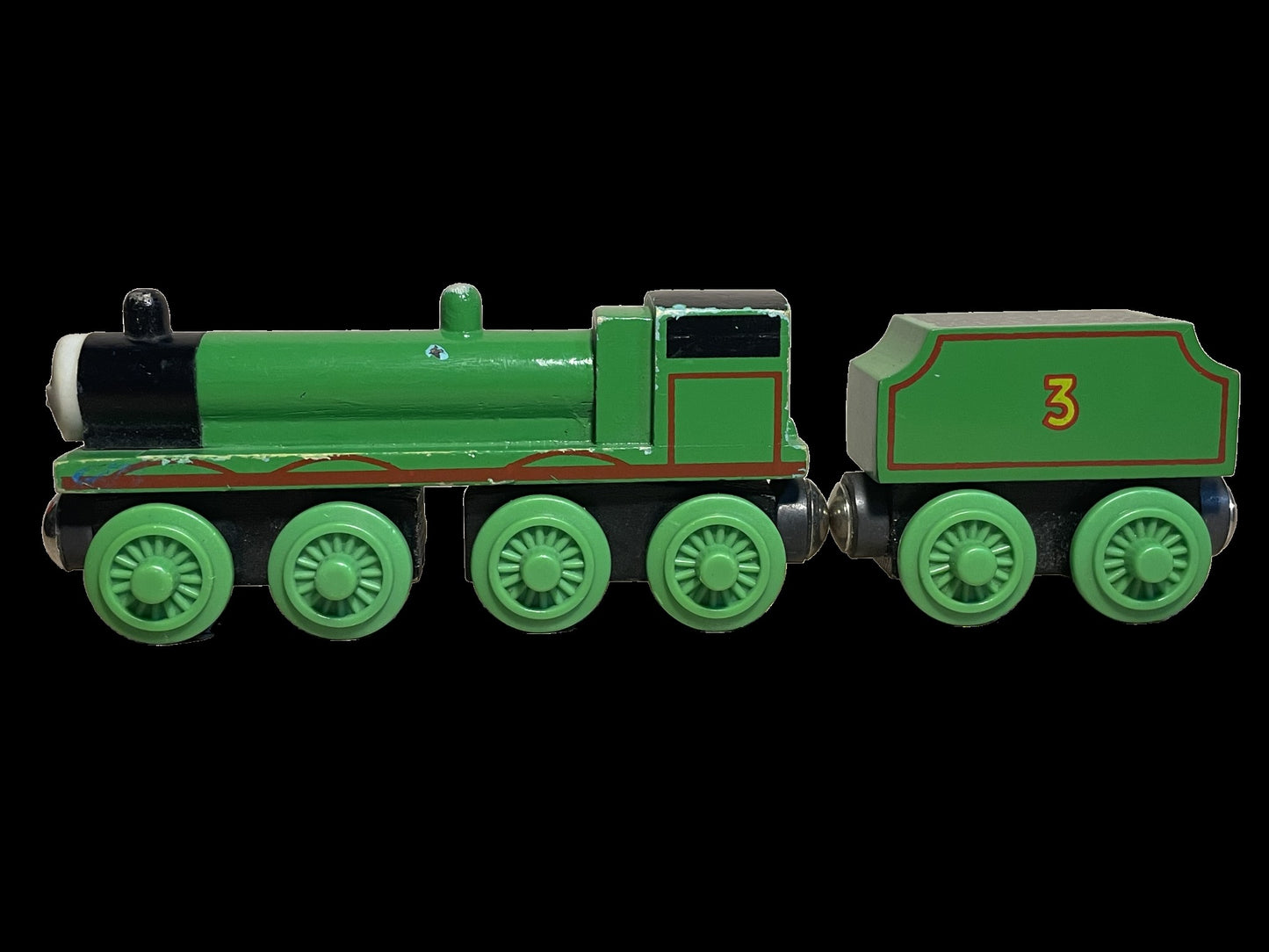 "Thomas & seine Freunde" - Holzeisenbahn "HENRY" (1996) - Leicht bespielt