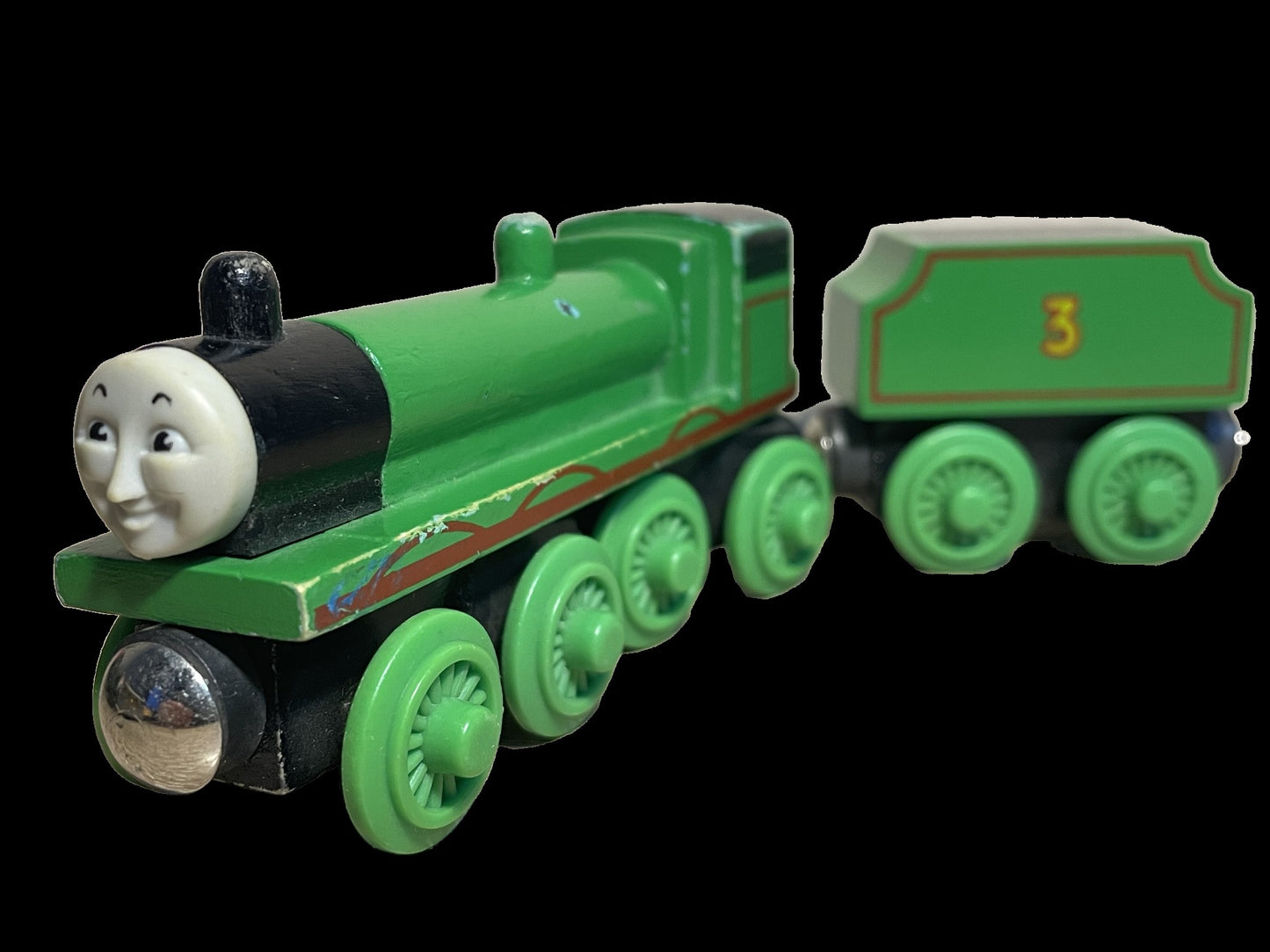 "Thomas & seine Freunde" - Holzeisenbahn "HENRY" (1996) - Leicht bespielt