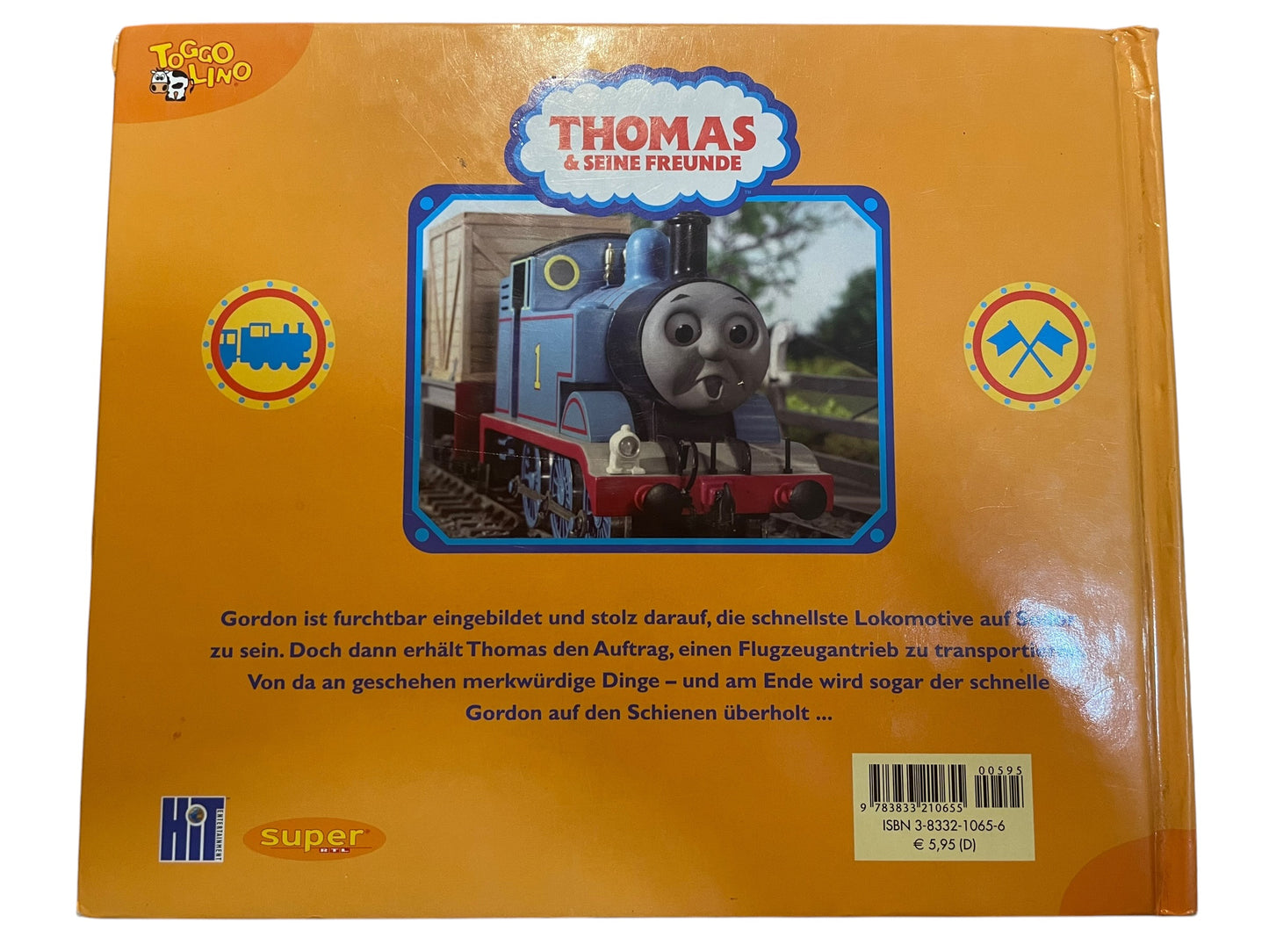 „THOMAS & SEINE FREUNDE“ - GESCHICHTENBUCH NR. 5 „THOMAS UND DER DÜSENANTRIEB“ (2004) - GEBRAUCHT