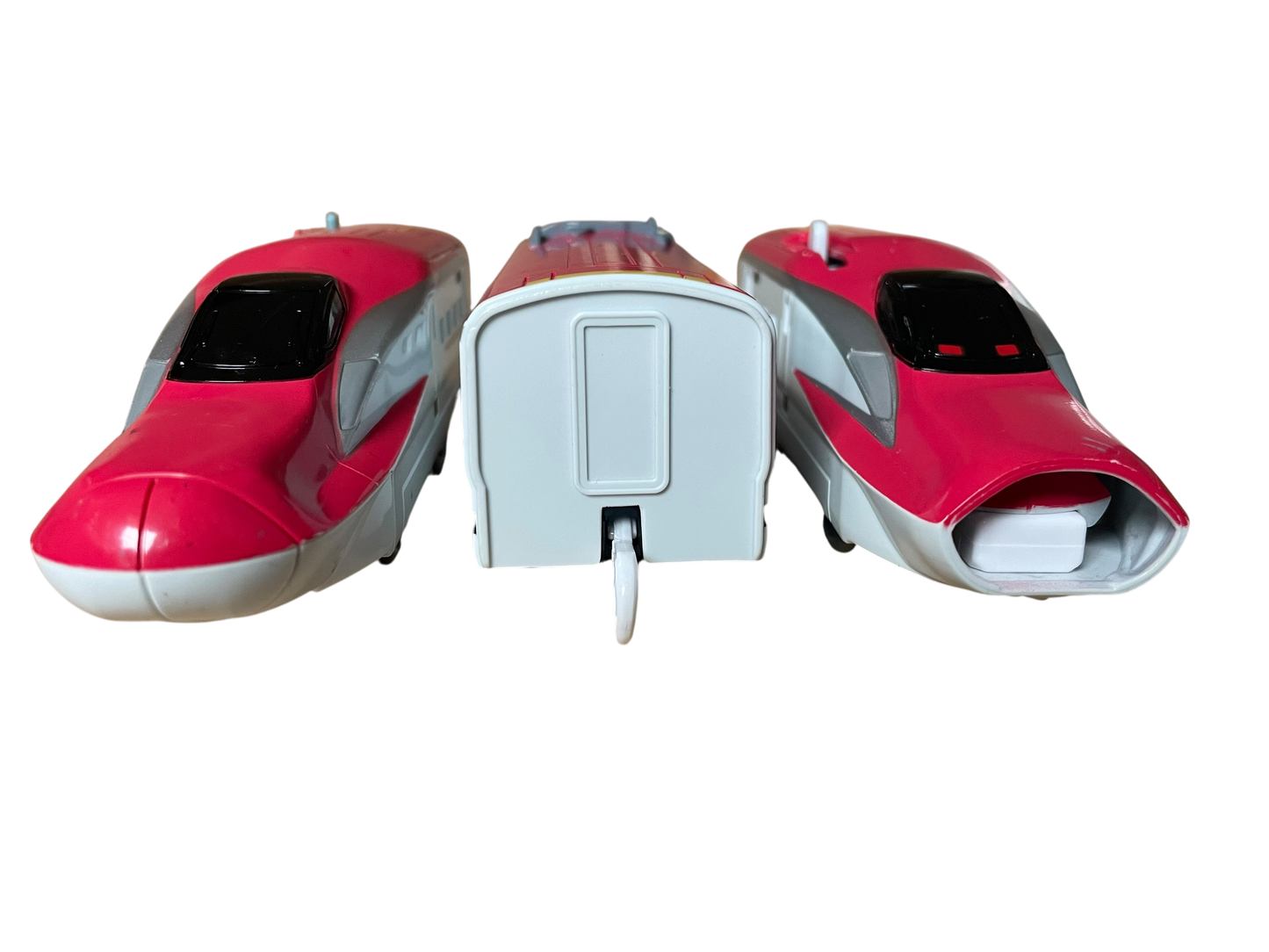 TOMY PLARAIL - SHINKANSEN BAUREIHE E6 "KOMACHI" MIT KOPPLUNGSFUNKTION - BATTERIEBETRIEBEN - GEBRAUCHT - JAPAN-IMPORT