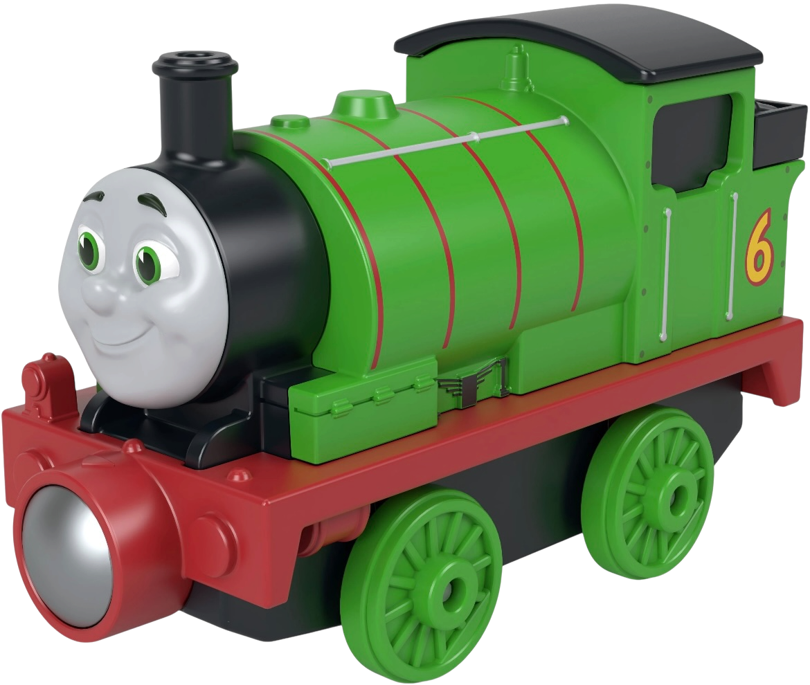 "THOMAS & SEINE FREUNDE" - METAL COLLECTION "PERCY" (HOLZEISENBAHN-KOMPATIBEL) - BRANDNEU - UK-IMPORT