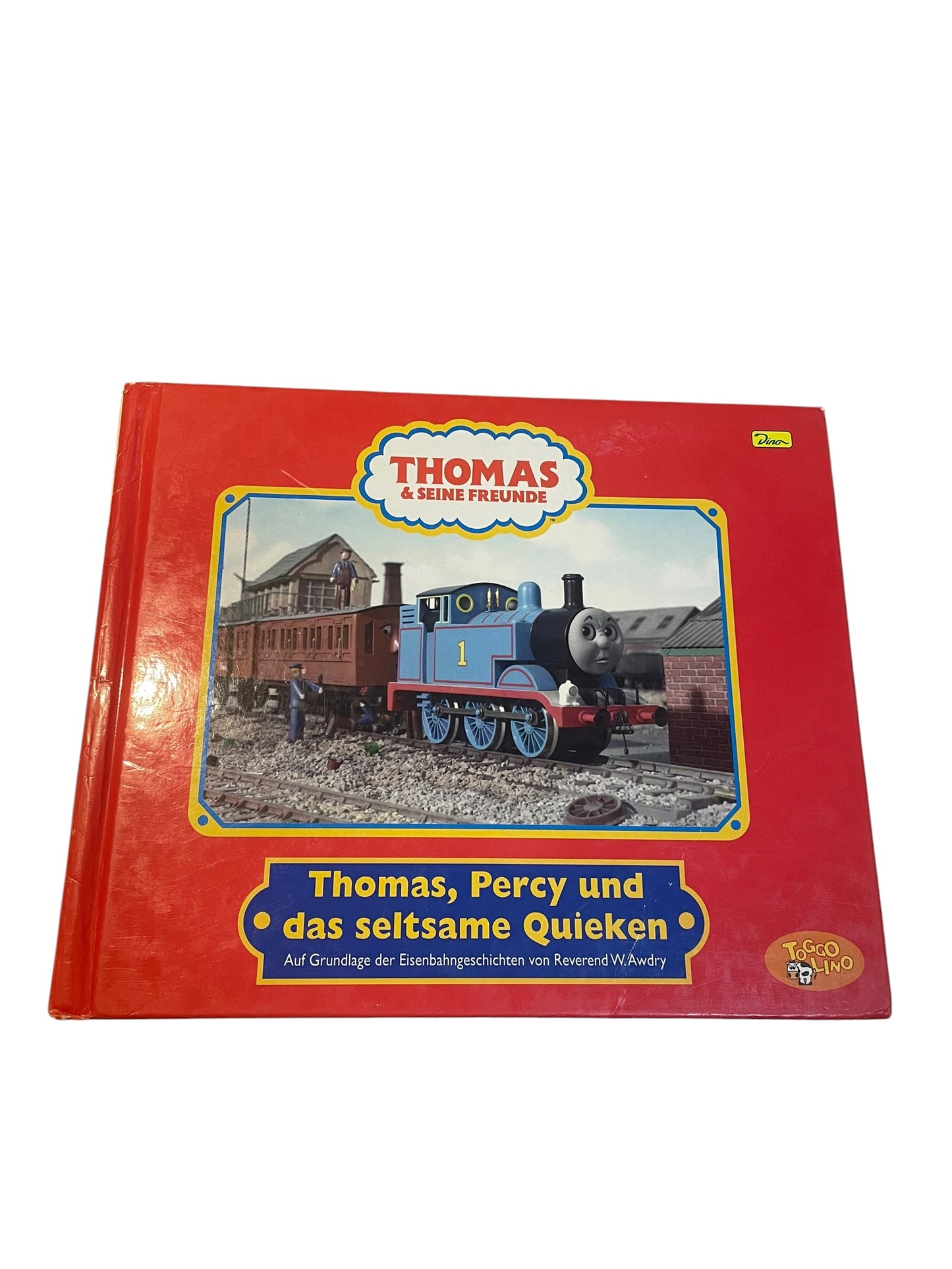 „THOMAS & SEINE FREUNDE“ - GESCHICHTENBUCH NR. 1 „THOMAS, PERCY UND DAS SELTSAME QUIEKEN“ (2003) - GEBRAUCHT
