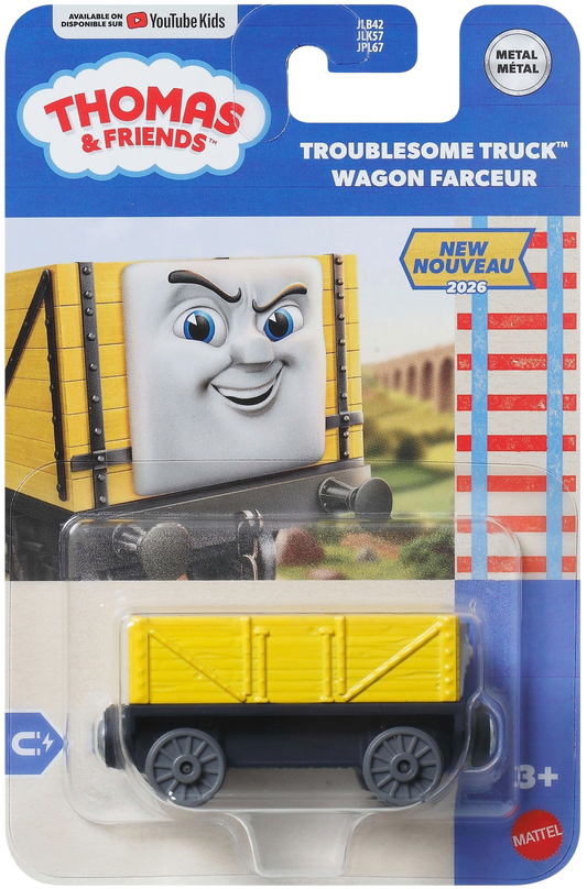 "THOMAS & SEINE FREUNDE" - METAL COLLECTION "WIDERSPENSTIGER WAGGON" (HOLZEISENBAHN-KOMPATIBEL) - BRANDNEU - UK-IMPORT