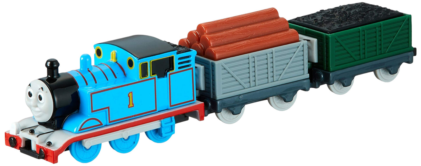 "THOMAS & SEINE FREUNDE" - TOMICA-DIECAST "THOMAS MIT ZWEI GÜTERWAGEN" - BRANDNEU - JAPAN-IMPORT