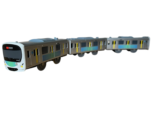 TOMY PLARAIL - SEIBU BAUREIHE 30000 "SMILE TRAIN" - BATTERIEBETRIEBEN - GEBRAUCHT - JAPAN-IMPORT