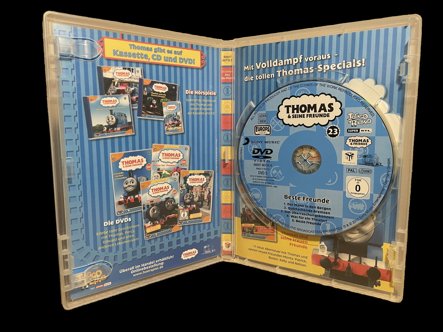 "Thomas & seine Freunde" - Europa-DVD Nr. 23 "BESTE FREUNDE" (2010)