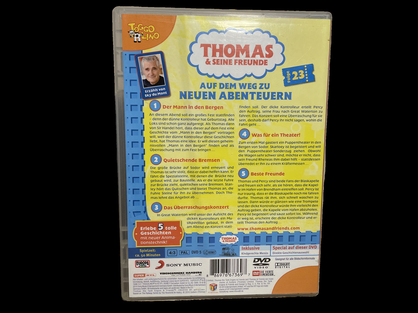 "Thomas & seine Freunde" - Europa-DVD Nr. 23 "BESTE FREUNDE" (2010)