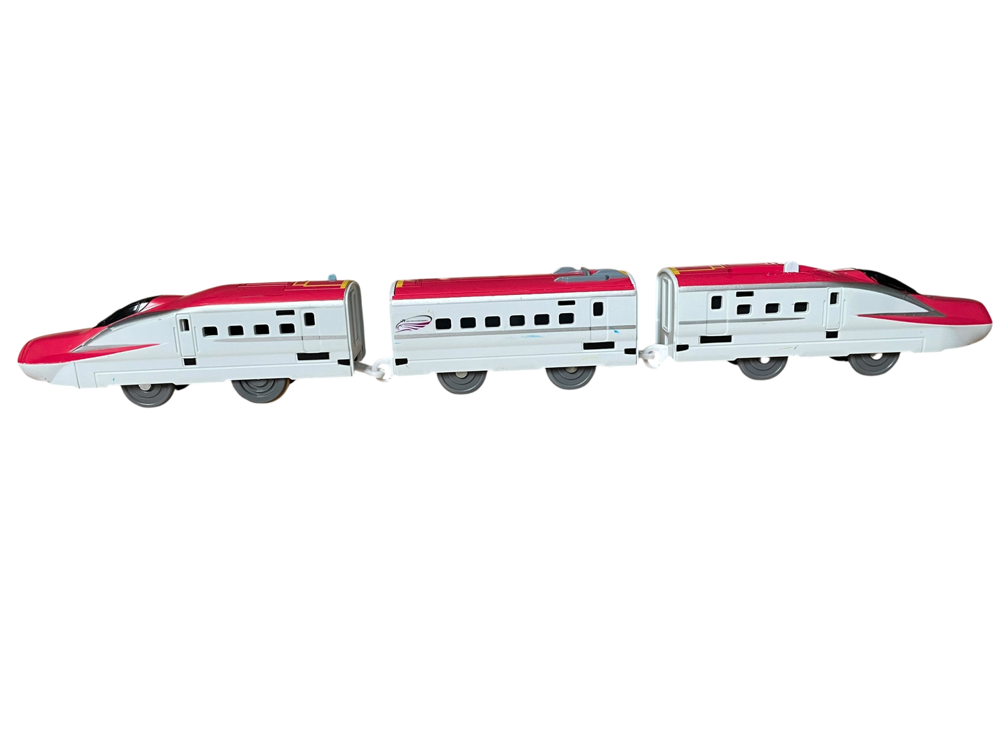 TOMY PLARAIL - SHINKANSEN BAUREIHE E6 "KOMACHI" MIT KOPPLUNGSFUNKTION - BATTERIEBETRIEBEN - GEBRAUCHT - JAPAN-IMPORT