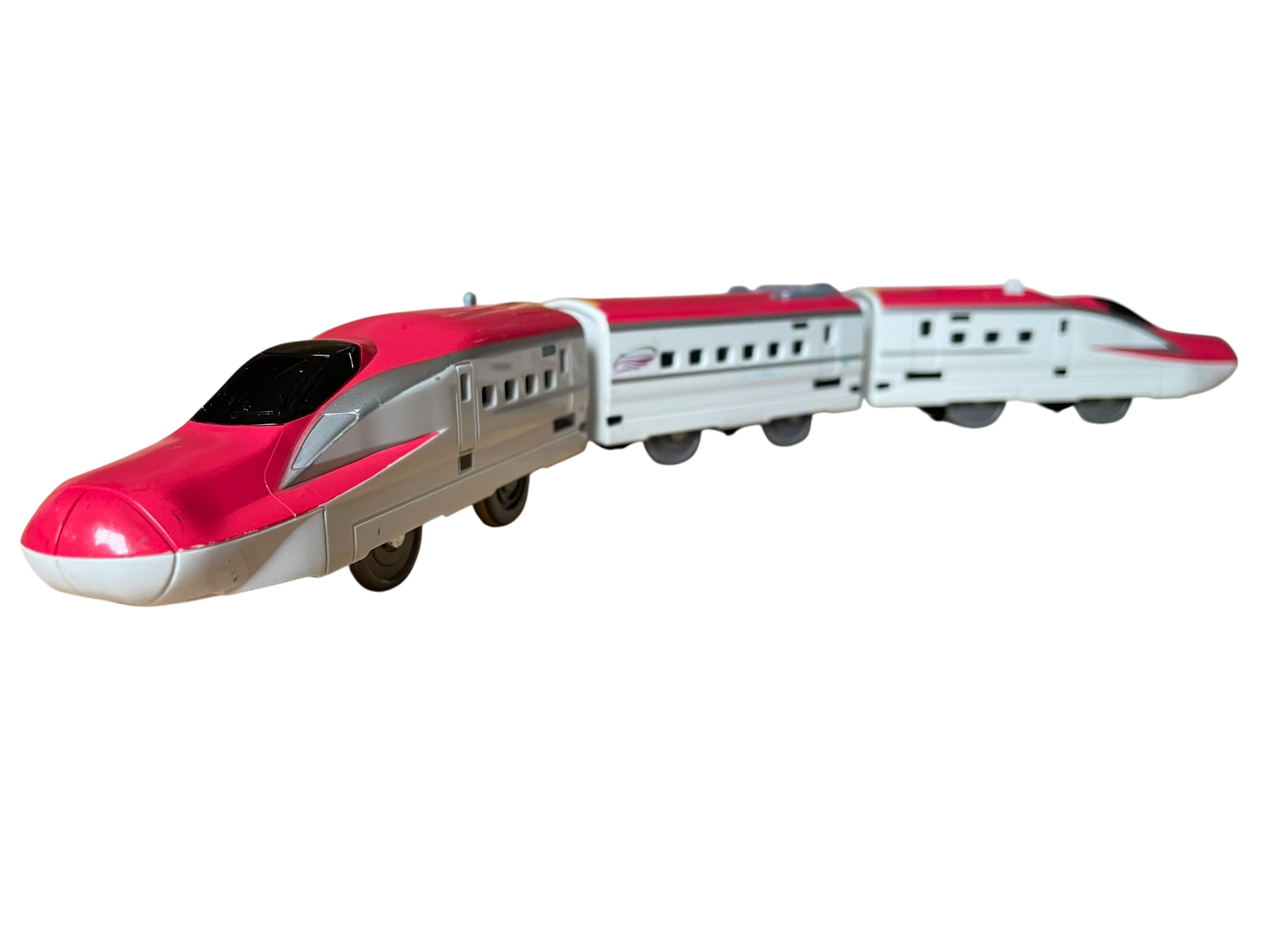 TOMY PLARAIL - SHINKANSEN BAUREIHE E6 "KOMACHI" MIT KOPPLUNGSFUNKTION - BATTERIEBETRIEBEN - GEBRAUCHT - JAPAN-IMPORT
