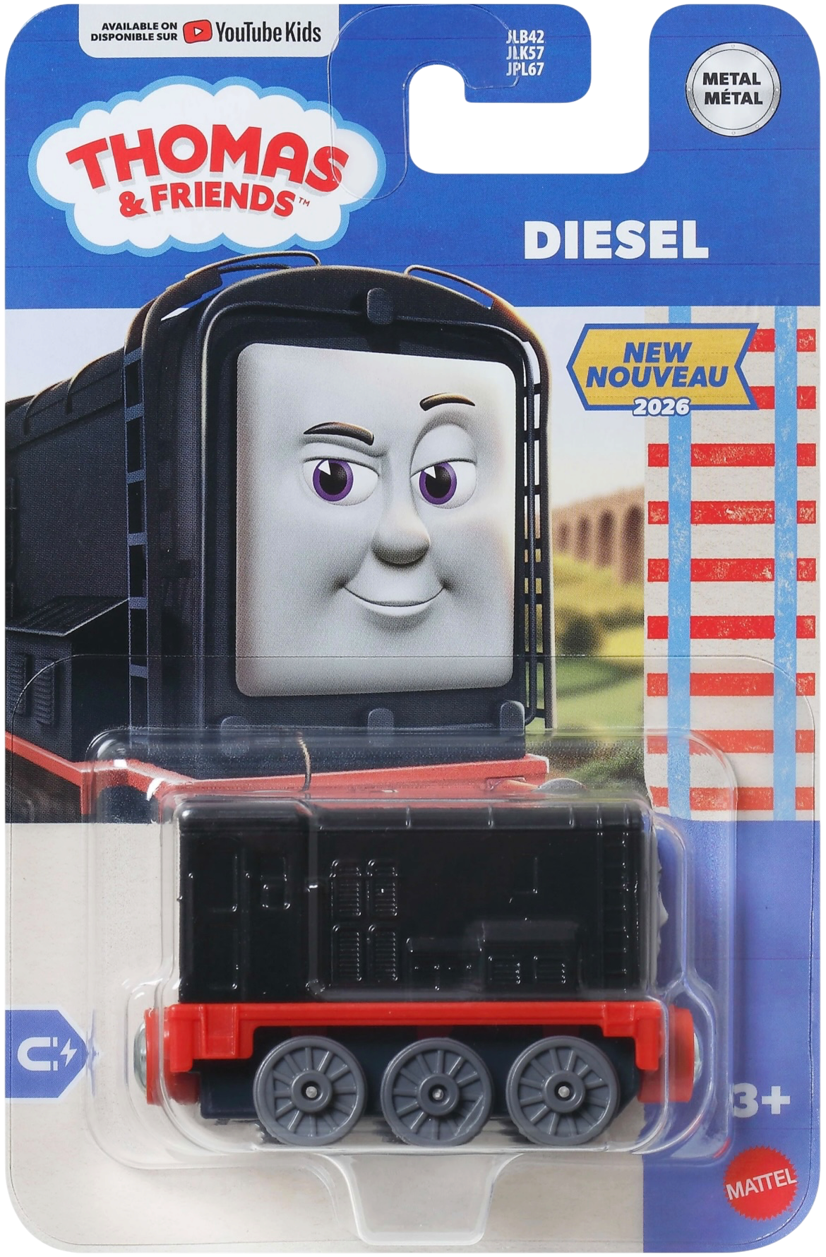 "THOMAS & SEINE FREUNDE" - METAL COLLECTION "DIESEL" (HOLZEISENBAHN-KOMPATIBEL) - BRANDNEU - UK-IMPORT