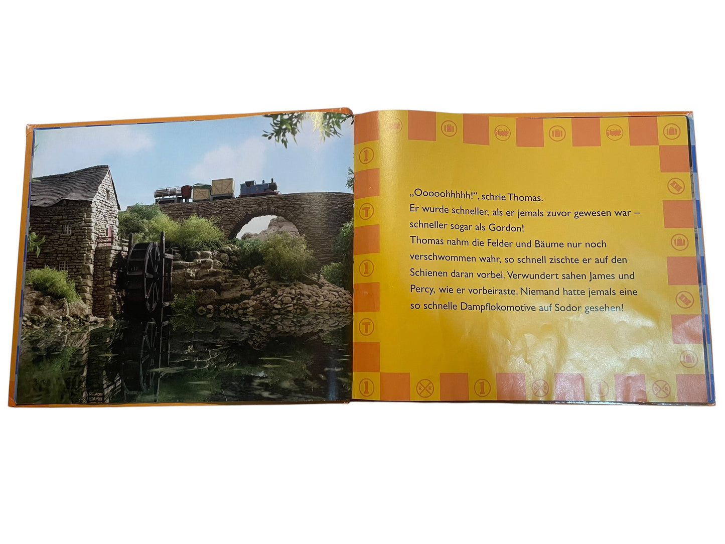 „THOMAS & SEINE FREUNDE“ - GESCHICHTENBUCH NR. 5 „THOMAS UND DER DÜSENANTRIEB“ (2004) - GEBRAUCHT
