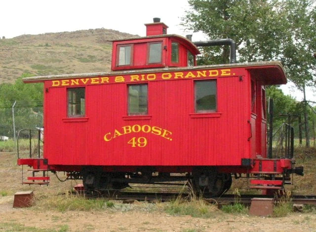 "Thomas & seine Freunde" - Holzeisenbahn "SODOR LINE CABOOSE" - Leicht bespielt