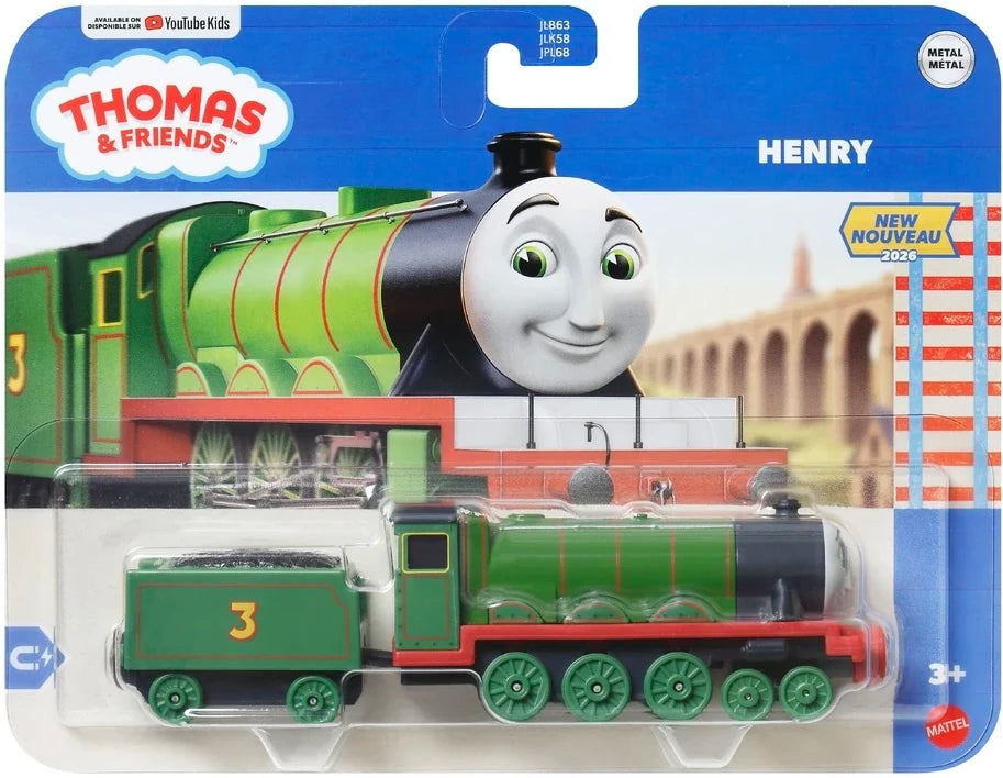 THOMAS & SEINE FREUNDE - METAL COLLECTION "HENRY" (HOLZEISENBAHN-KOMPATIBEL) - BRANDNEU - UK-IMPORT
