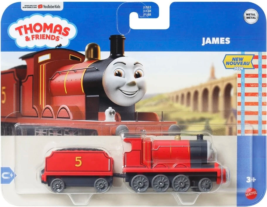 THOMAS & SEINE FREUNDE - METAL COLLECTION "JAMES" (HOLZEISENBAHN-KOMPATIBEL) - BRANDNEU - UK-IMPORT