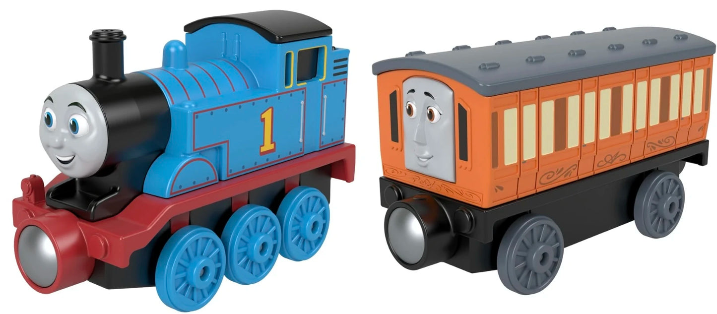 THOMAS & SEINE FREUNDE - METAL COLLECTION "THOMAS & ANNIE" (HOLZEISENBAHN-KOMPATIBEL) - BRANDNEU - UK-IMPORT