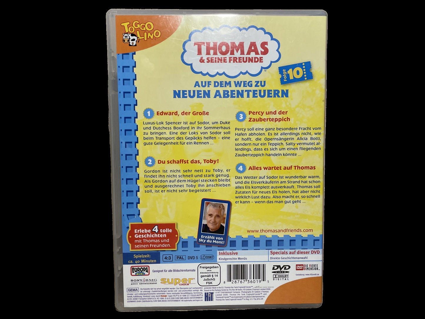 "Thomas & seine Freunde" - Europa-DVD Nr. 10 "DIE BESTEN LOKS VON SODOR" (2006)