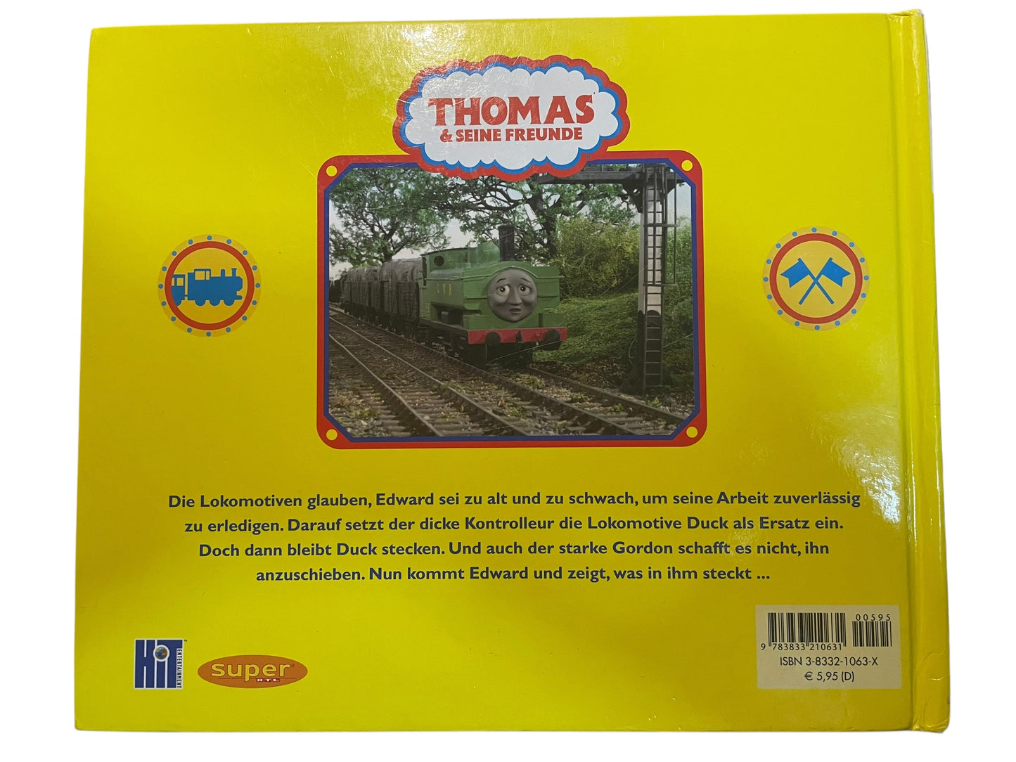 „THOMAS & SEINE FREUNDE“ - GESCHICHTENBUCH NR. 3 „HILFE VOM KLEINEN EDWARD“ (2004) - GEBRAUCHT