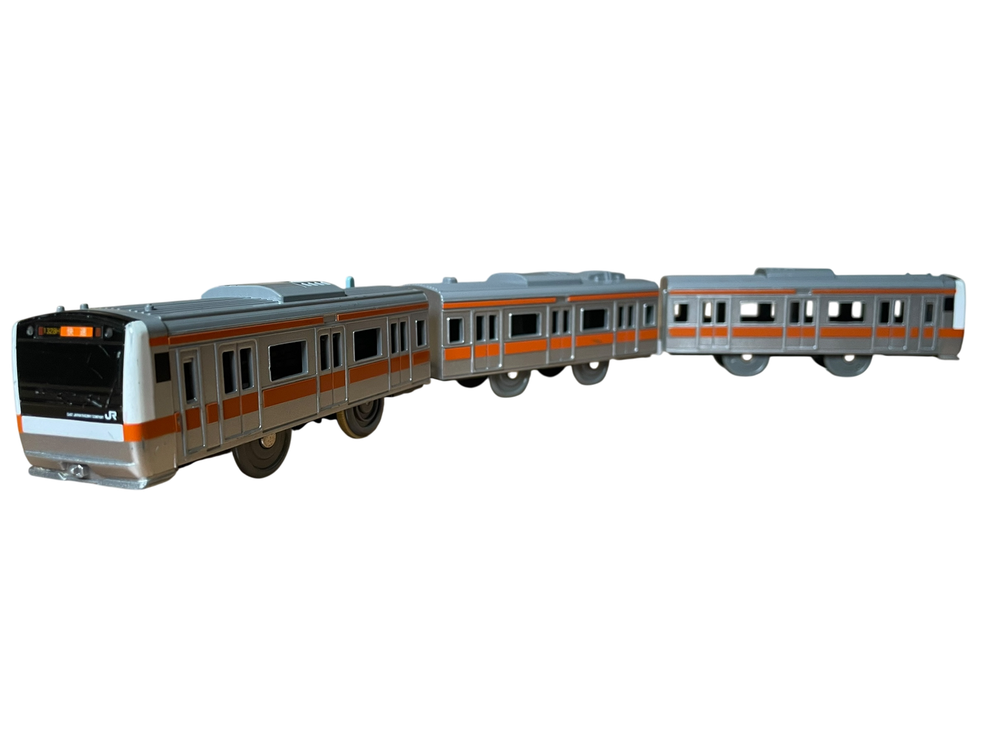 TOMY PLARAIL - JR BAUREIHE E233 "CHUO-S-BAHN-LINIE" - BATTERIEBETRIEBEN - GEBRAUCHT - JAPAN-IMPORT