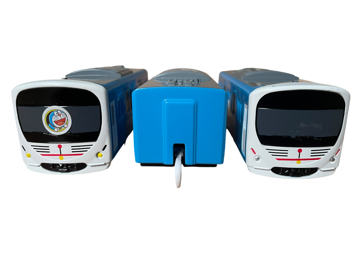 TOMY PLARAIL - SEIBU BAUREIHE 30000 "SMILE TRAIN" (DORAEMON LACKIERUNG) - BATTERIEBETRIEBEN - GEBRAUCHT - JAPAN-IMPORT