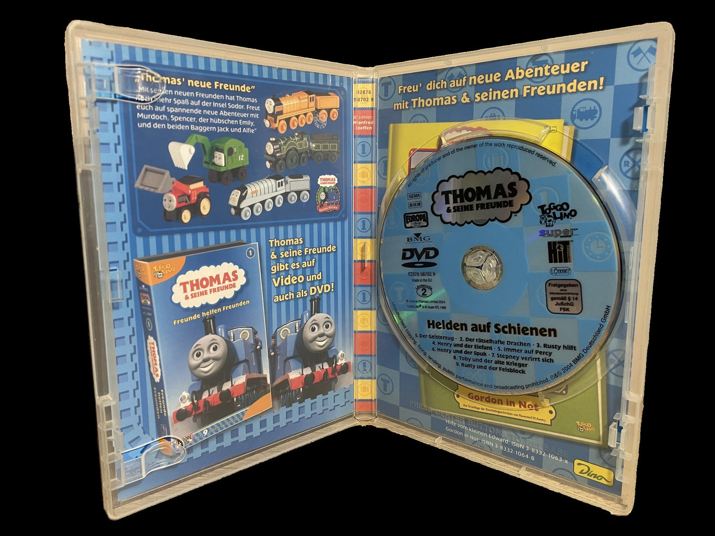 "Thomas & seine Freunde" - Europa-DVD Nr. 2 "HELDEN AUF SCHIENEN" (2004)