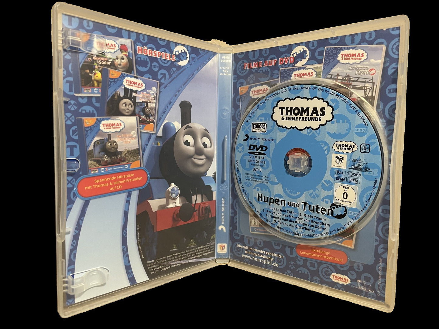 "Thomas & seine Freunde" - Europa-DVD Nr. 36 "HUPEN UND TUTEN" (2015)