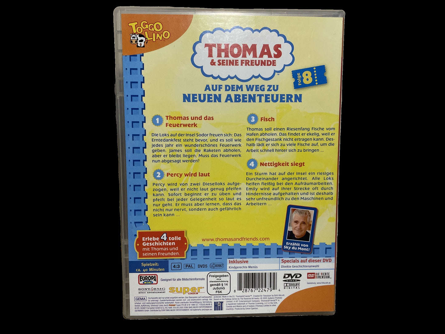 "Thomas & seine Freunde" - Europa-DVD Nr. 8 "HURRA FÜR THOMAS!" (2005)