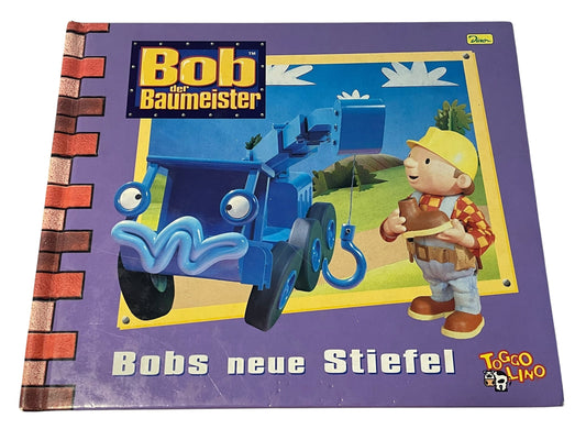 "BOB DER BAUMEISTER" - GESCHICHTENBUCH NR. 1 "BOBS NEUE STIEFEL" (2002) - GEBRAUCHT