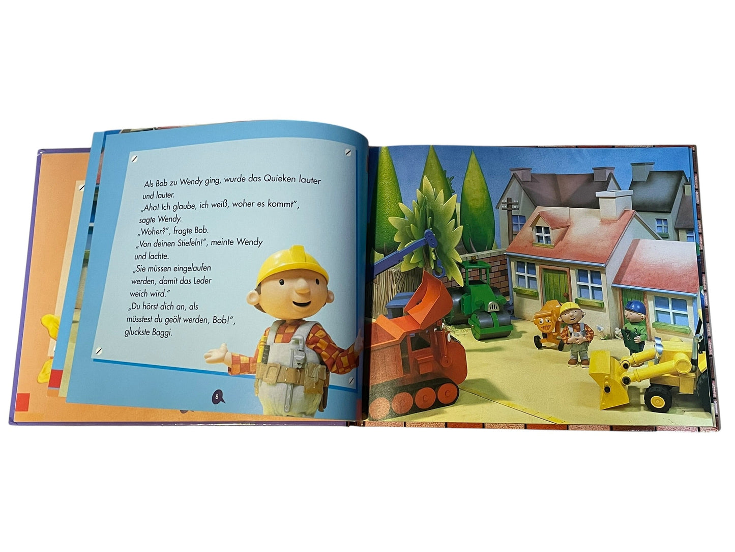 "BOB DER BAUMEISTER" - GESCHICHTENBUCH NR. 1 "BOBS NEUE STIEFEL" (2002) - GEBRAUCHT
