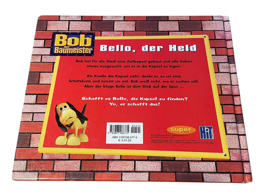 "BOB DER BAUMEISTER" - GESCHICHTENBUCH NR. 4 "BELLO, DER HELD" (2002) - GEBRAUCHT