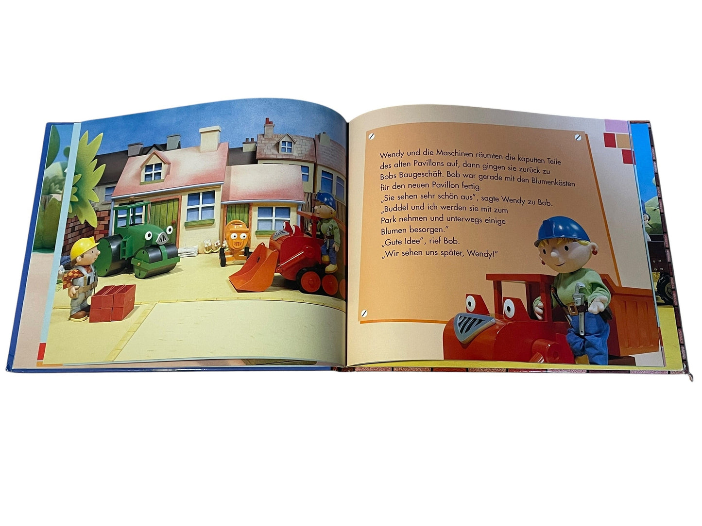 "BOB DER BAUMEISTER" - GESCHICHTENBUCH NR. 3 "MIT MUSIK GEHT ALLES BESSER" (2002) - GEBRAUCHT