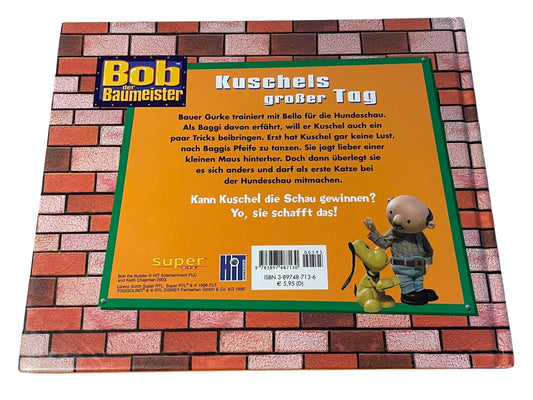 "BOB DER BAUMEISTER" - GESCHICHTENBUCH NR. 10 "KUSCHELS GROSSER TAG" (2003) - GEBRAUCHT