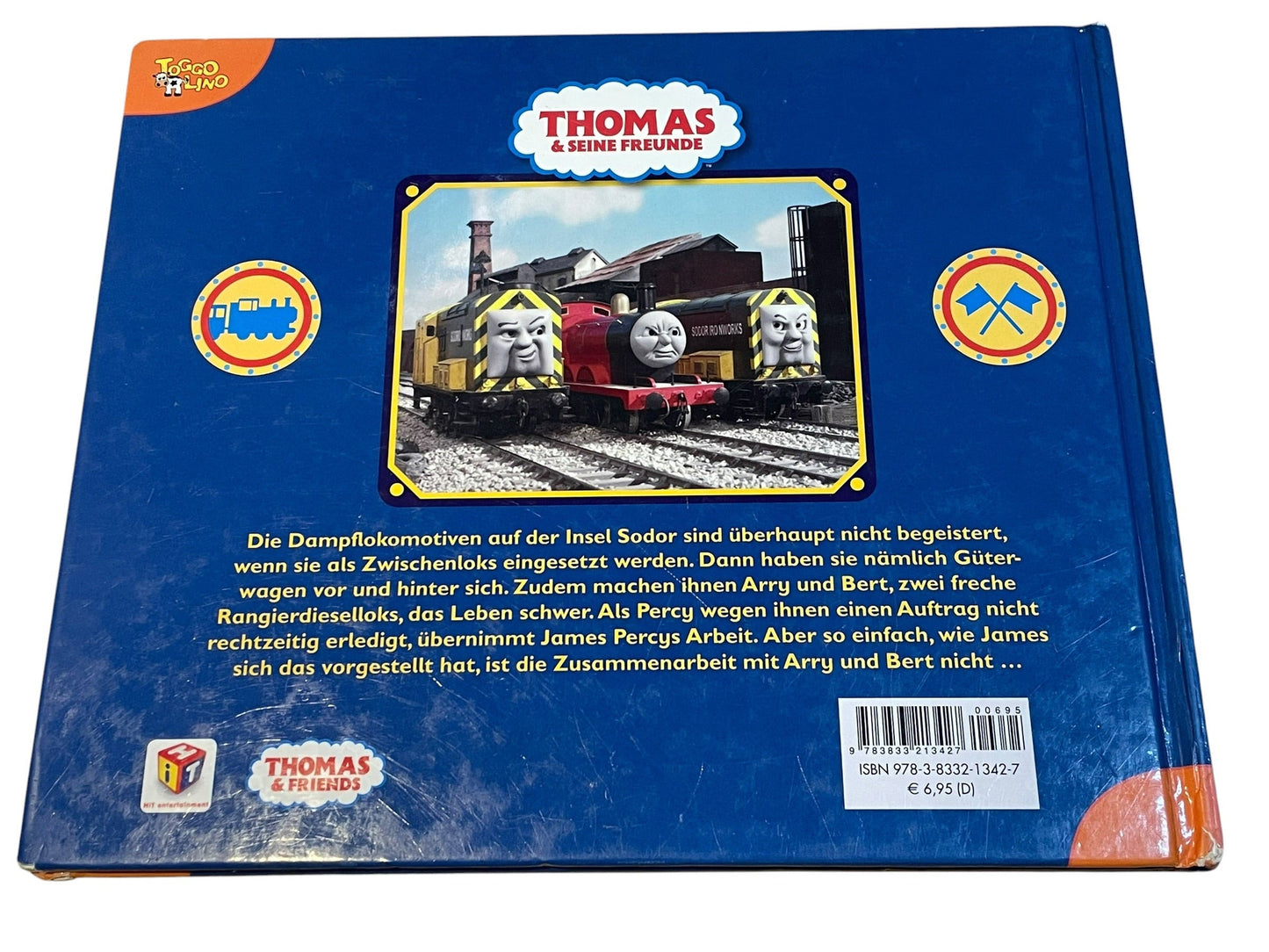 "THOMAS & SEINE FREUNDE" - GESCHICHTENBUCH NR. 11 "THOMAS, JAMES UND DIE DIESELLOKS" (2009) - GEBRAUCHT