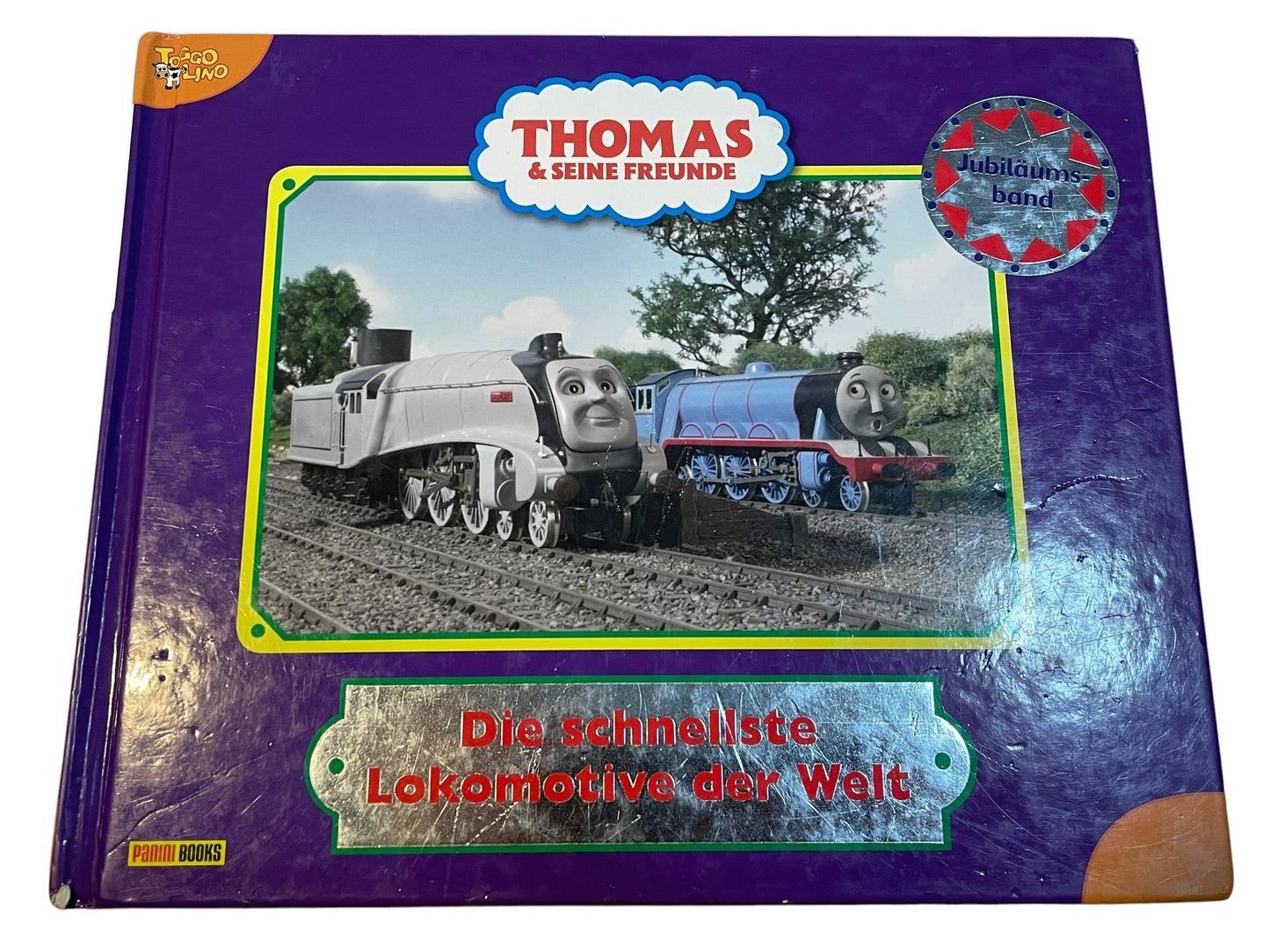 "THOMAS & SEINE FREUNDE" - GESCHICHTENBUCH NR. 25 "DIE SCHNELLSTE LOKOMOTIVE DER WELT" (2009) - GEBRAUCHT