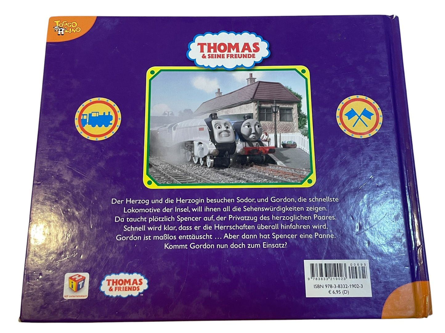 "THOMAS & SEINE FREUNDE" - GESCHICHTENBUCH NR. 25 "DIE SCHNELLSTE LOKOMOTIVE DER WELT" (2009) - GEBRAUCHT