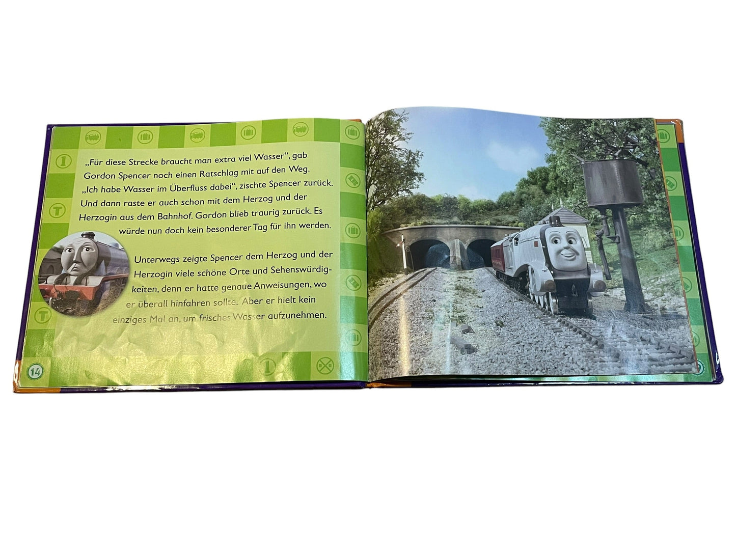 "THOMAS & SEINE FREUNDE" - GESCHICHTENBUCH NR. 25 "DIE SCHNELLSTE LOKOMOTIVE DER WELT" (2009) - GEBRAUCHT