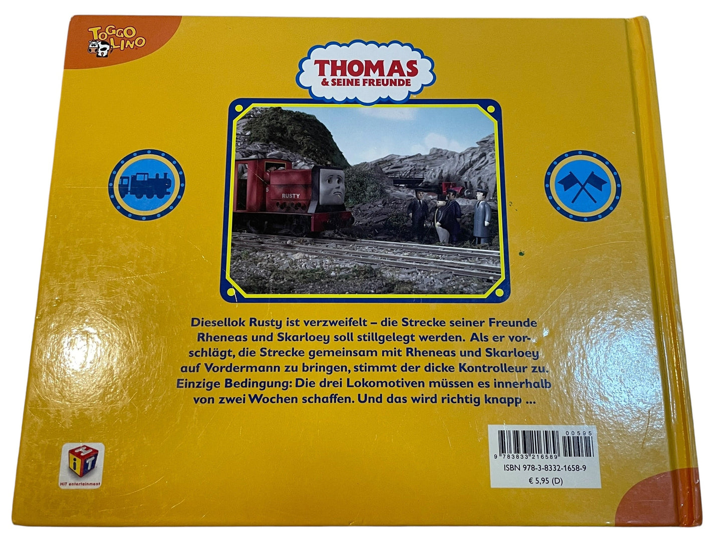 "THOMAS & SEINE FREUNDE" - GESCHICHTENBUCH NR. 19 "FREIE FAHRT FÜR RUSTY" (2008) - GEBRAUCHT